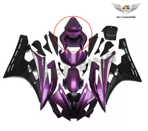 NT Europe  Injection Purple Black Fairing Kit Fit for Yamaha 2006-2007 YZF R6 (Rear fairing + Rear seat cover)