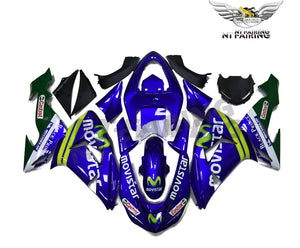 NT Europe Aftermarket Injection ABS Plastic Fairing Fit for Kawasaki ZX10R 2006-2007 Blue