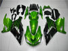 NT Europe Aftermarket Injection ABS Plastic Fairing Fit for Kawasaki ZX14R 2012-2017 Green Black