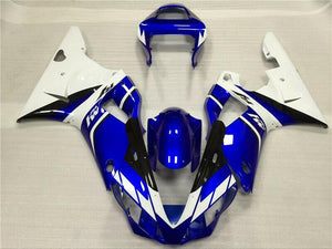 NT Europe Aftermarket Injection ABS Plastic Fairing Fit for Yamaha YZF R1 2000-2001 White Blue N015