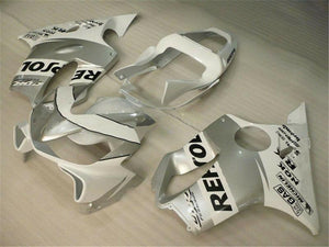 NT Europe Aftermarket Injection ABS Plastic Fairing Fit for Honda CBR600 F4i 2001-2003 White Silver Black N014