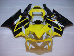 NT Europe Aftermarket Injection ABS Plastic Fairing Fit for Honda CBR600 F4i 2001-2003 Yellow Black N046