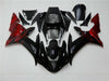 NT Europe Aftermarket Injection ABS Plastic Fairing Fit for Yamaha YZF R1 2002-2003 Black Red N001