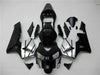 NT Europe Aftermarket Injection ABS Plastic Fairing Kit Fit for Honda CBR600RR CBR 600 RR 2003 2004 Black Silver N001