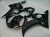 NT Europe Aftermarket Injection ABS Plastic Fairing Fit for Yamaha YZF R6 2003-2005 Black