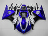 NT Europe Aftermarket Injection ABS Plastic Fairing Fit for Yamaha YZF R6 2003-2005 Blue White Black N040