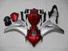 NT Europe Aftermarket Injection ABS Plastic Fairing Fit for Honda Fireblade 2008 2009 2010 2011 CBR1000RR CBR 1000 RR Red Silver N017