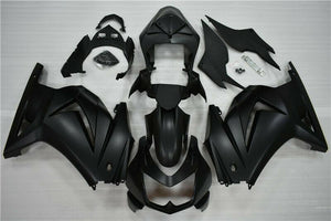 NT Europe Aftermarket Injection ABS Plastic Fairing Fit for Kawasaki EX250 2008-2012 Matte Black N001