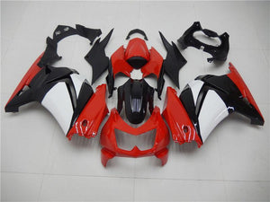 NT Europe Aftermarket Injection ABS Plastic Fairing Fit for Kawasaki EX250 2008-2012 Red Black White N012