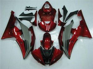 NT Europe Aftermarket Injection ABS Plastic Fairing Fit for Yamaha YZF R6 2008-2016 Red Gray