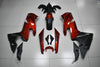 NT Europe Aftermarket ABS Plastic Fairing Fit for Kawasaki EX650R 2009-2011 Red Black