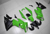 NT Europe Aftermarket ABS Plastic Fairing Fit for Kawasaki EX650R 2009-2011 Green Black N003