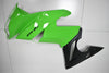 NT Europe Aftermarket ABS Plastic Fairing Fit for Kawasaki EX650R 2009-2011 Green Black N003