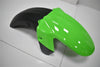 NT Europe Aftermarket ABS Plastic Fairing Fit for Kawasaki EX650R 2009-2011 Green Black N003