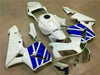 NT Europe Injection Mold White Plastic Fairing Fit for Honda 2003 2004 CBR600RR CBR 600 RR u088