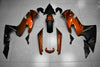 NT Europe Fit for Kawasaki Ninja 650R 2009-2011 ER6F Plastics Orange Fairing Kit s004