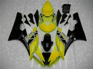NT Europe Injection Plastic Yellow Black Fairing Fit for Yamaha 2006-2007 YZF R6 g029