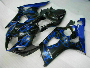 NT Europe Injection Blue Flame Black Fairing Fit for Suzuki 2003-2004 GSXR1000 p019
