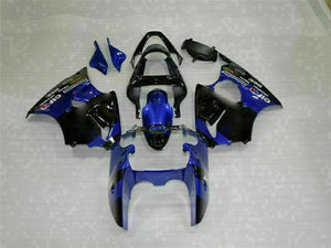 NT Europe Fit for Kawasaki 2000-2002 ZX6R Plastic Blue Kit Injection Fairing ABS t008-th