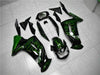NT Europe Fit for Kawasaki Ninja 650R 2006-08 ER6F Green Flame Fairing Kit ABS t003