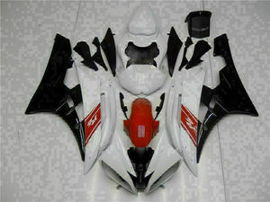 NT Europe Injection White Black ABS Kit Fairing Fit for Yamaha 2006-2007 YZF R6 g041