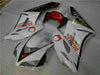 NT Europe Pramac Injection Mold Fairing White Red Fit for Honda Fireblade 2004-2005 CBR 1000 RR CBR1000RR u080