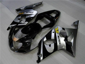 NT Europe Injection Mold Silver Black Fairing Fit for Suzuki 2000-2002 GSXR 1000 n001