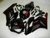 NT Europe Injection Red Flame Black Fairing Kit Fit for Honda Fireblade 2004-2005 CBR 1000 RR CBR1000RR u0124