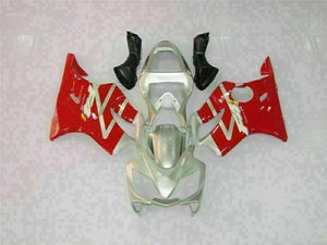 NT Europe Injection Red Silver Fairing ABS Set Fit for Honda 2001-2003 CBR600 F4I u034