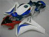 NT Europe Injection Set White Blue Fairing Cowl Fit for Honda Fireblade 2008 2009 2010 2011 CBR1000RR CBR 1000 RR u059