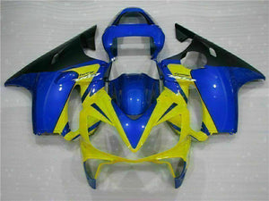 NT Europe Injection Yellow Blue Fairing Kit Fit for Honda 2001-2003 CBR600 F4I u038