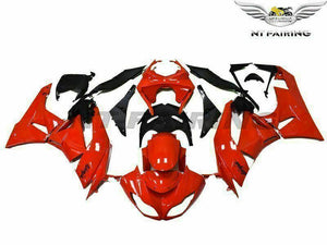 NT Europe Injection Fairing Fit for Kawasaki 2009-2012 ZX6R Plastic With Seat Cowls t019-T