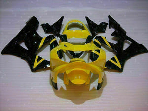 NT Europe Injection Mold Fairing Yellow Black Kit Fit for Honda 2000-2001 CBR929RR u011