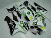 NT Europe Hannespree Injection White Fairing Fit for Honda 2005 2006 CBR600RR CBR 600 RR Bodywork u089