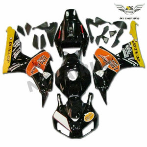 NT Europe HM Plant Injection Orange Yellow Black Fairing Fit for Honda Fireblade 2006 2007 CBR1000RR CBR 1000 RR u022