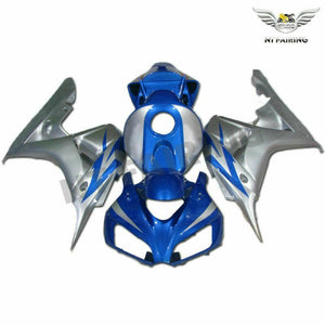 NT Europe Injection Blue Silver Kit Fairing Fit for Honda Fireblade 2006 2007 CBR1000RR CBR 1000 RR u086