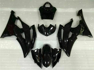 NT Europe Injection Bodywork Glossy Black Fairing Fit for Yamaha 2008-2015 YZF R6 j059