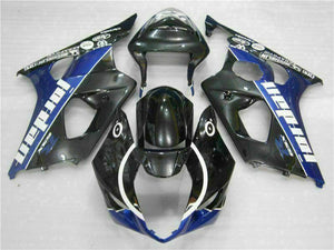 NT Europe Injection Black Blue Bodywork Fairing Fit for Suzuki 2003-2004 GSXR 1000 p042