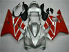 NT Europe Injection Red Silver Fairing Kit Fit for Honda 2001-2003 CBR600 F4I WTH u059
