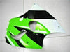 NT Europe Injection Fairing Kit Fit for Kawasaki 2000-2002 ZX6R Plastic Green Black