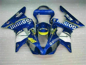 NT Europe Injection Mold Kit Blue Plastic Fairing Fit for Yamaha 2000-2001 YZF R1 h011
