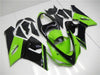 NT Europe Green Black Injection Molded Fairing Fit for Kawasaki 2005 2006 636 ZX6R ABS Set e04A