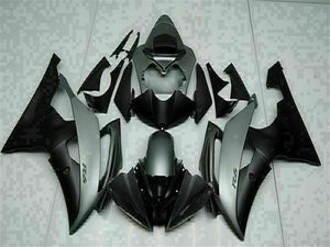 NT Europe Injection Bodywork Grey Black Fairing Fit for Yamaha 2008-2015 YZF R6 g015