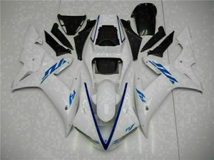 NT Europe Injection Mold Kit White ABS Fairing Fit for Yamaha 2002-2003 YZF R1 j027