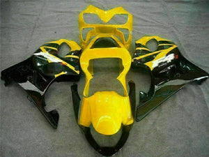 NT Europe Injection Fairing Yellow Black Plastic Fit for Honda 2001-2003 CBR600 F4I u030