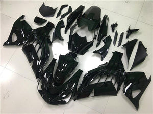 NT Europe Black ABS Injection Fairing Kit Fit for Kawasaki ZX14R ZZR1400 2012-2015 Kit Set e005A