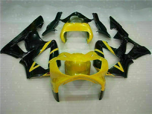 NT Europe Injection Fairing Yellow Black Set Fit for ABS Honda CBR929RR 2000-2001 u025