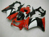 NT Europe Fit for Kawasaki 2008-12 EX250 250R ABS Red Black Injection Fairing Kit t012