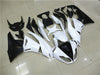 NT Europe New Fit for Kawasaki 2009-2012 ZX6R Plastic White Injection Fairing k011