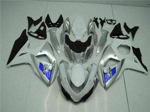 NT Europe Injection Silver White Fairing Kit Fit for Suzuki 2009-2016 GSXR 1000 o037